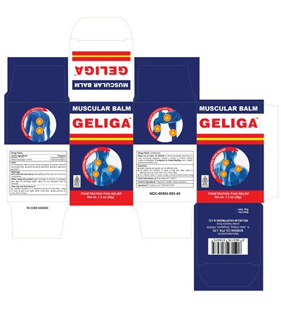 40g Unit Box (Ub Geliga Balm 40g 30062023)